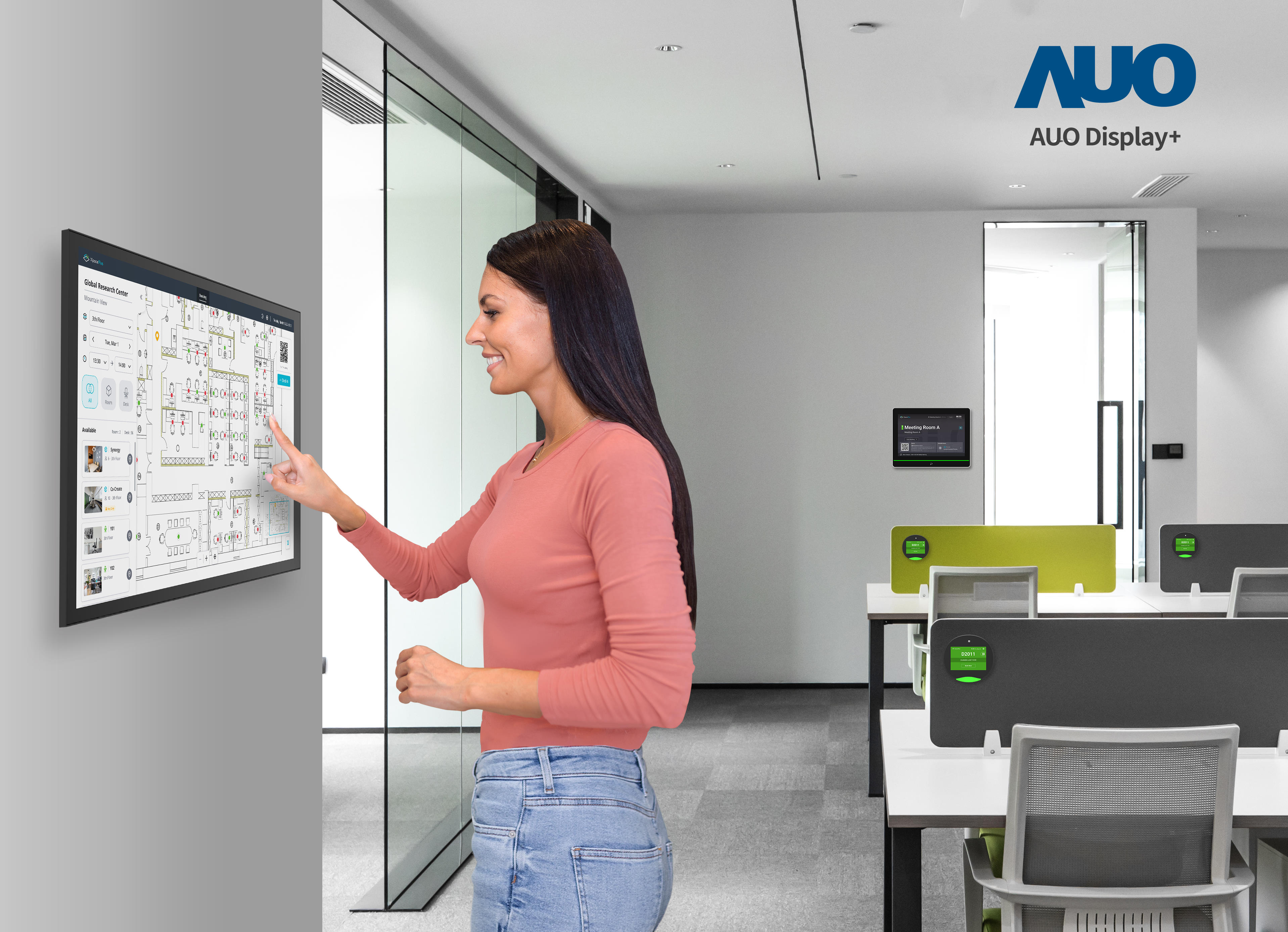 达擎会议空间管理解决方案可应用于空间预约和管理流程，将办公空间的查询、预约和保留等流程自动化，为用户提供更灵活、弹性的工作模式