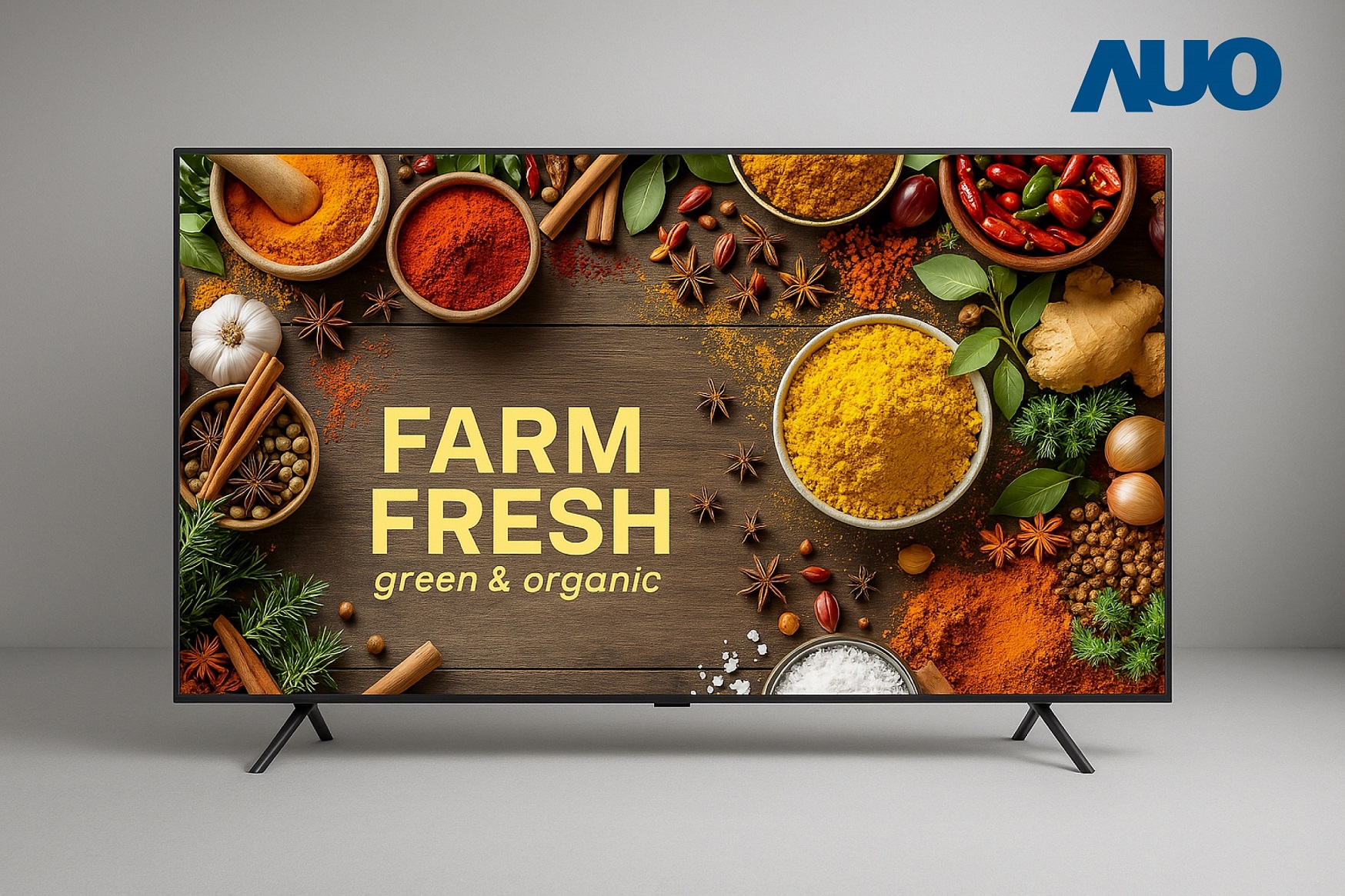 友達研發全球首台大尺寸高解析度節能、廣色域的65吋8K FSC色序型顯示器，採用新型液晶材料，融合超高頻刷新率、主動式RGB LED背光技術和AI優化的色分離演算法，實現低色分離和卓越的色域表現