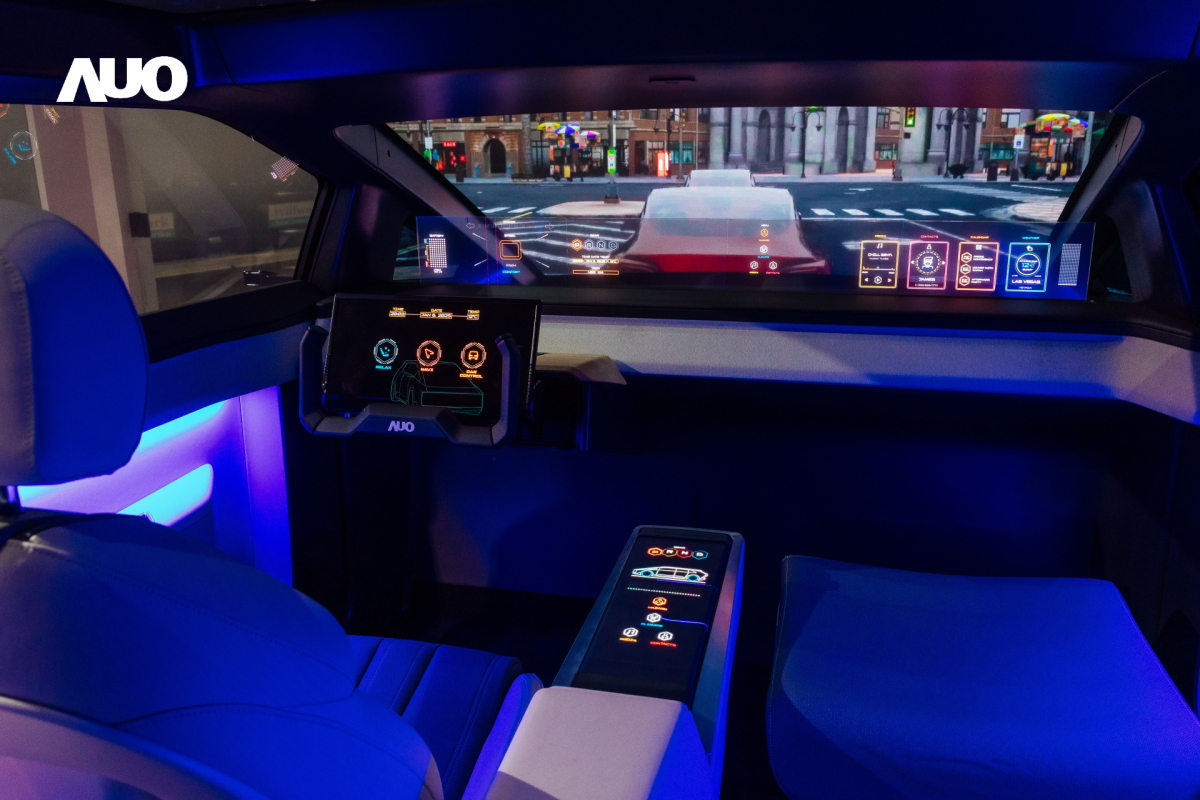 「友達智慧座艙2025」以使用者體驗為核心，運用Micro LED顯示科技為基礎搭配AI創新應用，打造沉浸、互動的座艙體驗，獲得台灣精品銀質獎