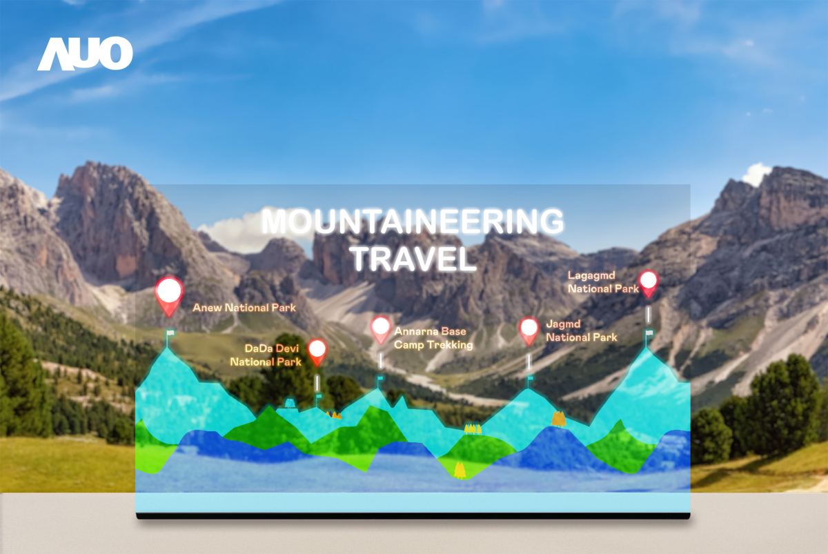 友達「177吋高透明度Micro LED顯示器」獲得台灣精品銀質獎，打破視野與空間的限制，適合應用於智慧零售、文物展示、創新廣告與智慧移動等場域