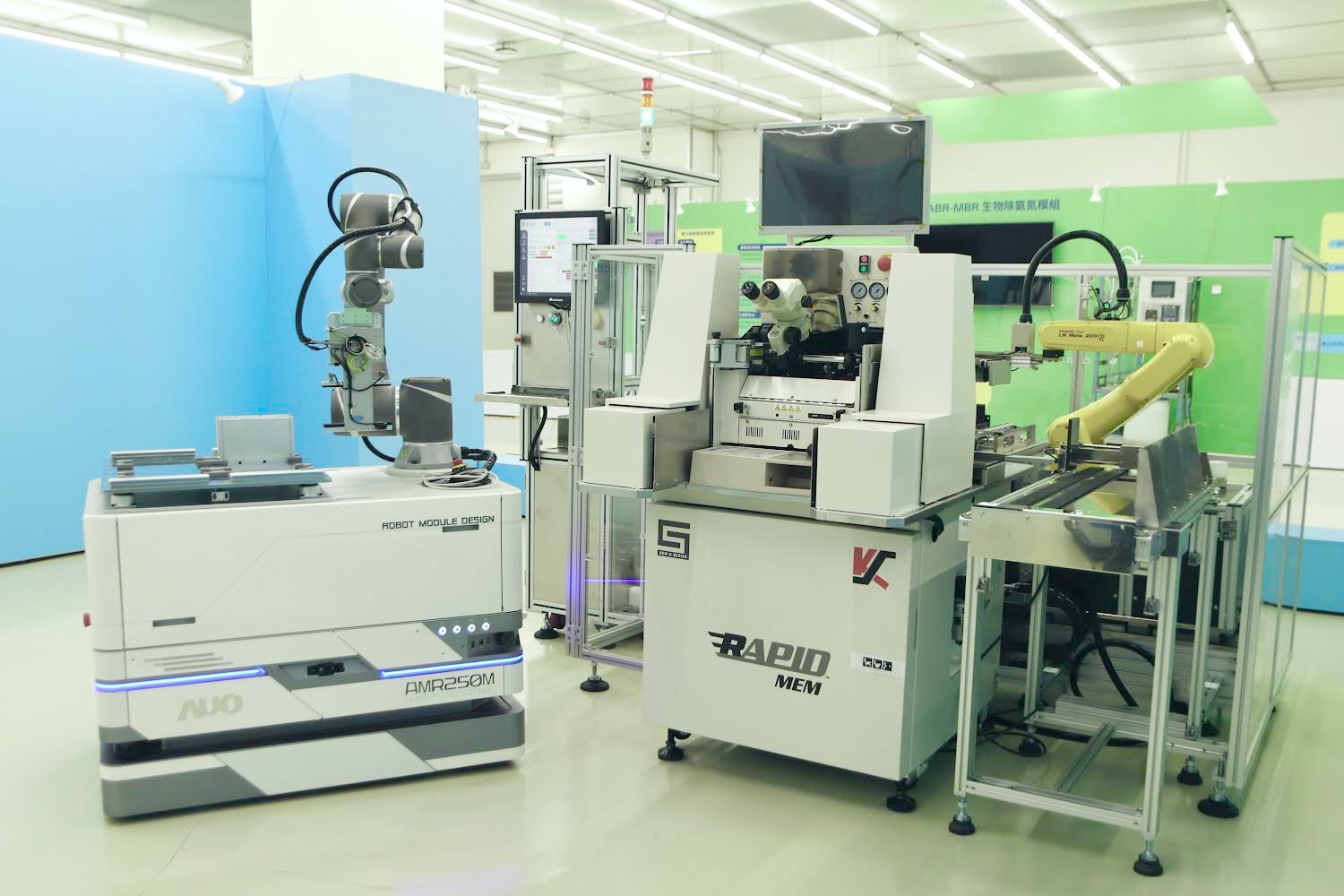 友達數位攜手半導體設備大廠K&S及夥伴樂宇精密，針對半導體封裝場域痛點，提供iAMHS一站式解決方案，創造產能提升至少10%的效益